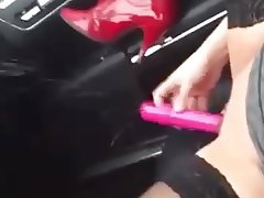 Amateur Masturbation Car 